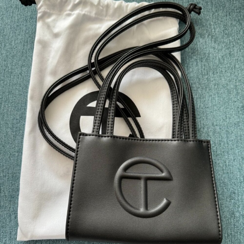 Telfar Black Small Shopping Bag